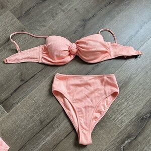Triangl light pink bikini - never worn